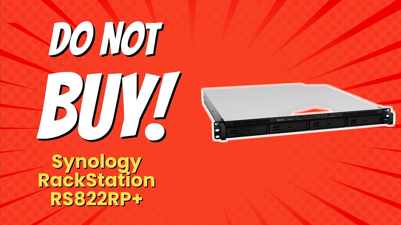 🛑 DON'T BUY Synology RackStation RS822RP+ Until You Watch THIS! (6 Reasons)