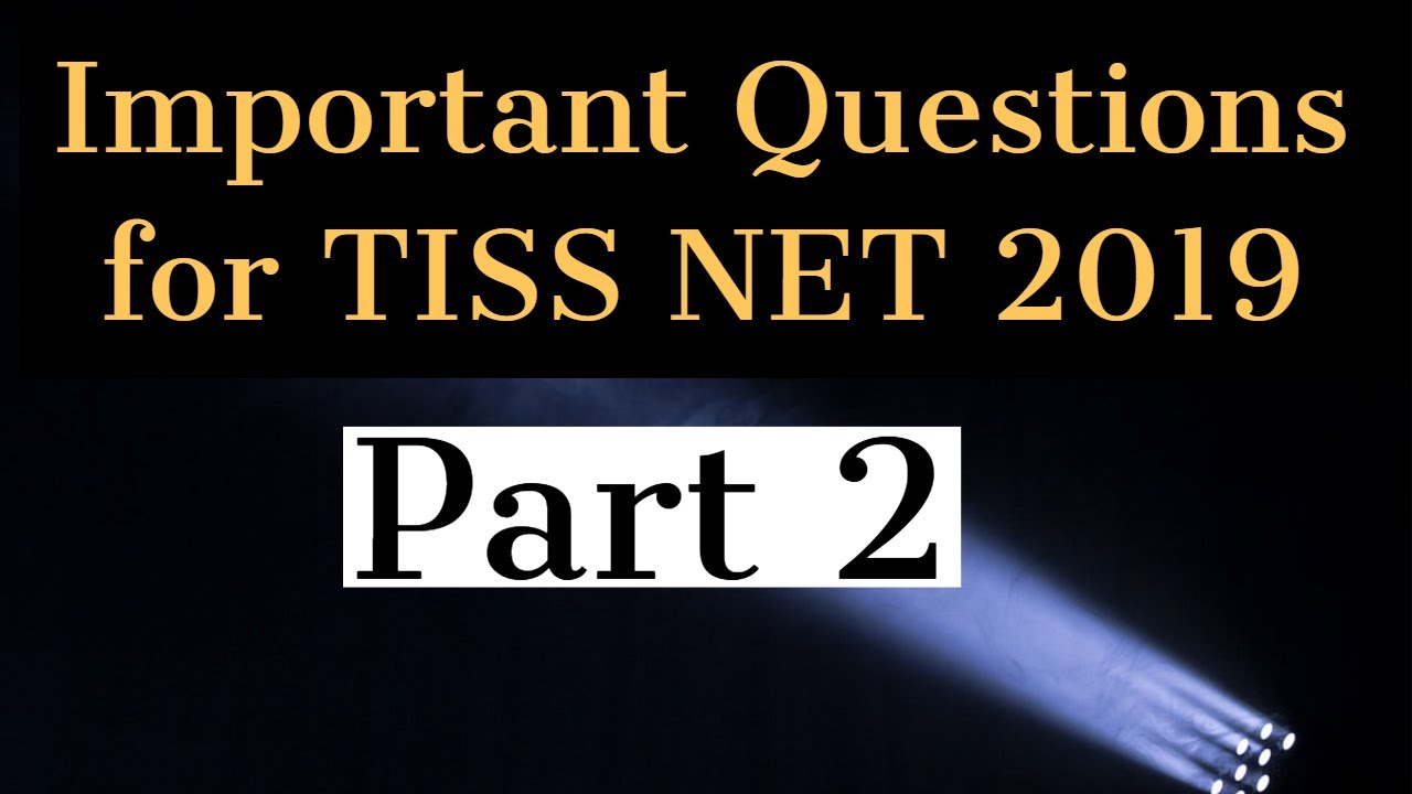 TISSNET GK Series| TISS Preparation| Static|Current Affairs|General Knowledge|Part 2 - By Aman Walia