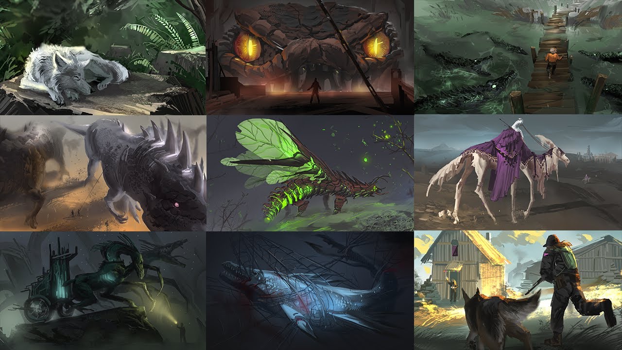 30 min 30 speedpaint art collection