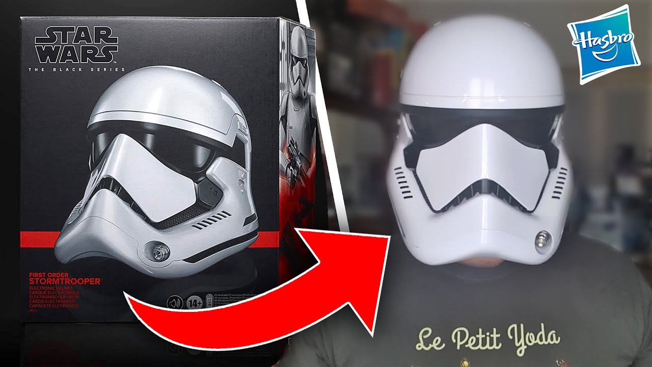 The Black Series: FIRST ORDER STORMTROOPER - Casco Elettronico