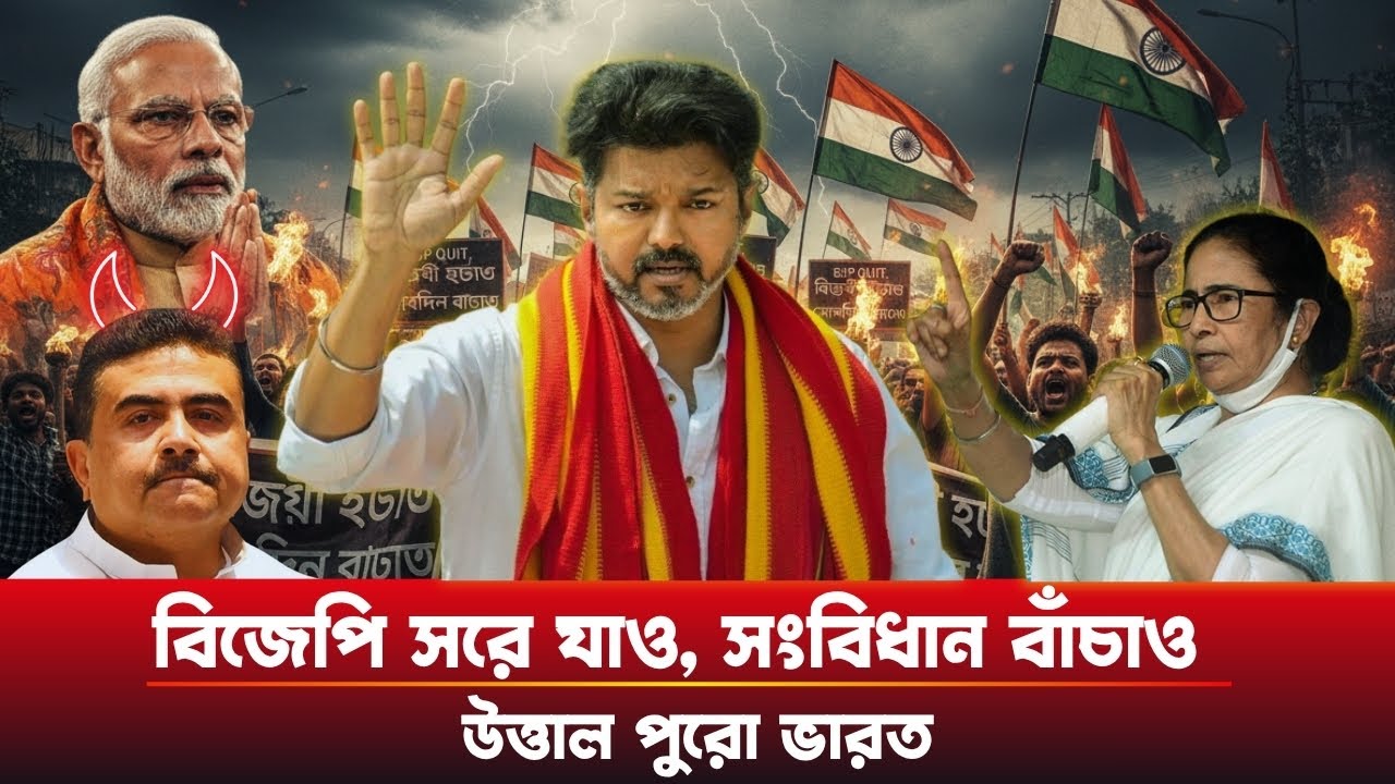 বিজেপি সরে যাও, সংবিধান বাঁচাও আন্দোলনে উত্তাল ভারত! | News । Breaking News |  Modi |  India