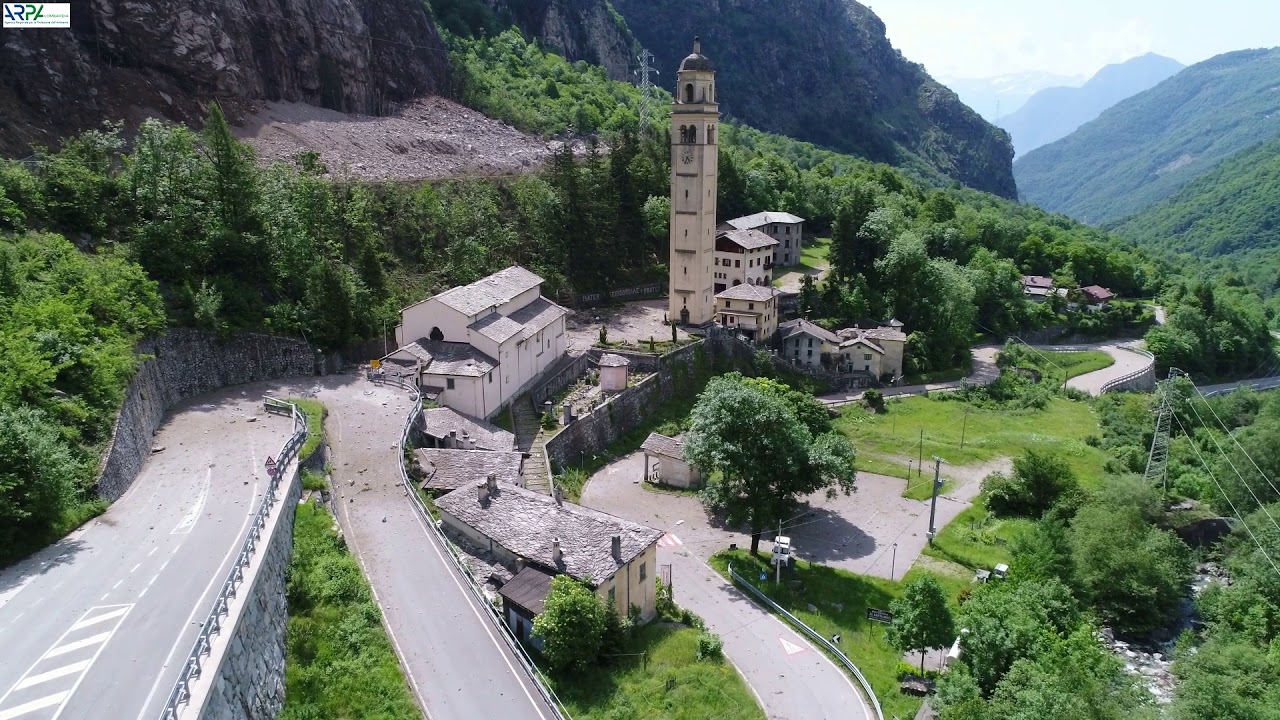 Frana Gallivaggio - Video drone di ARPA Lombardia | Parte 3