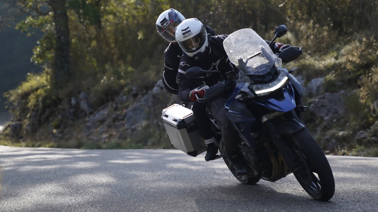 British ADV bike on French roads Pt. 1 of 3 [Tiger 1200 GTPRO] [POV - RAW Audio]