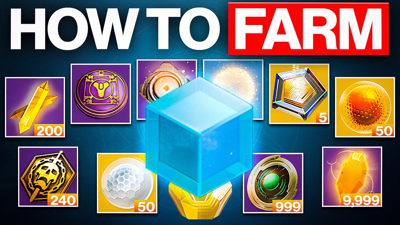How to Farm EVERY Resource in Destiny 2 (Glimmer, Strange Coins, Shards etc.)