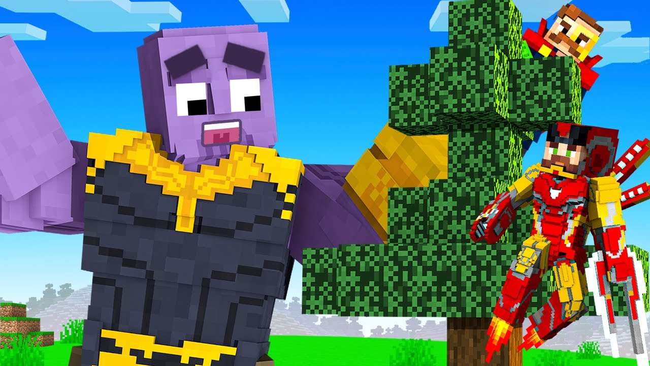 SUPER HERO HIDE and SEEK in Minecraft (INSANE)