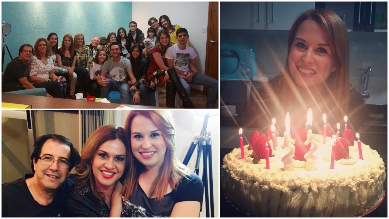 Meu Niver com a família em casa e Dia das mães - VLOG
