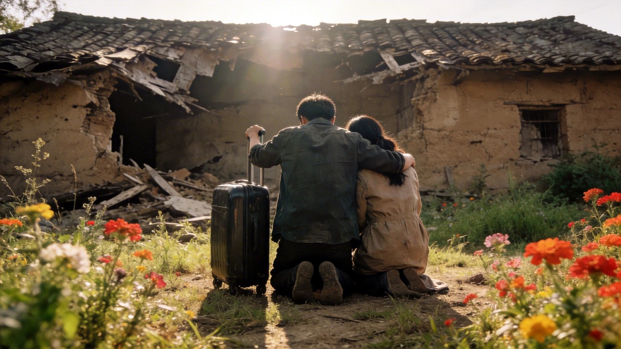 To be with my elderly parents, I returned to my village and renovated the old house#building