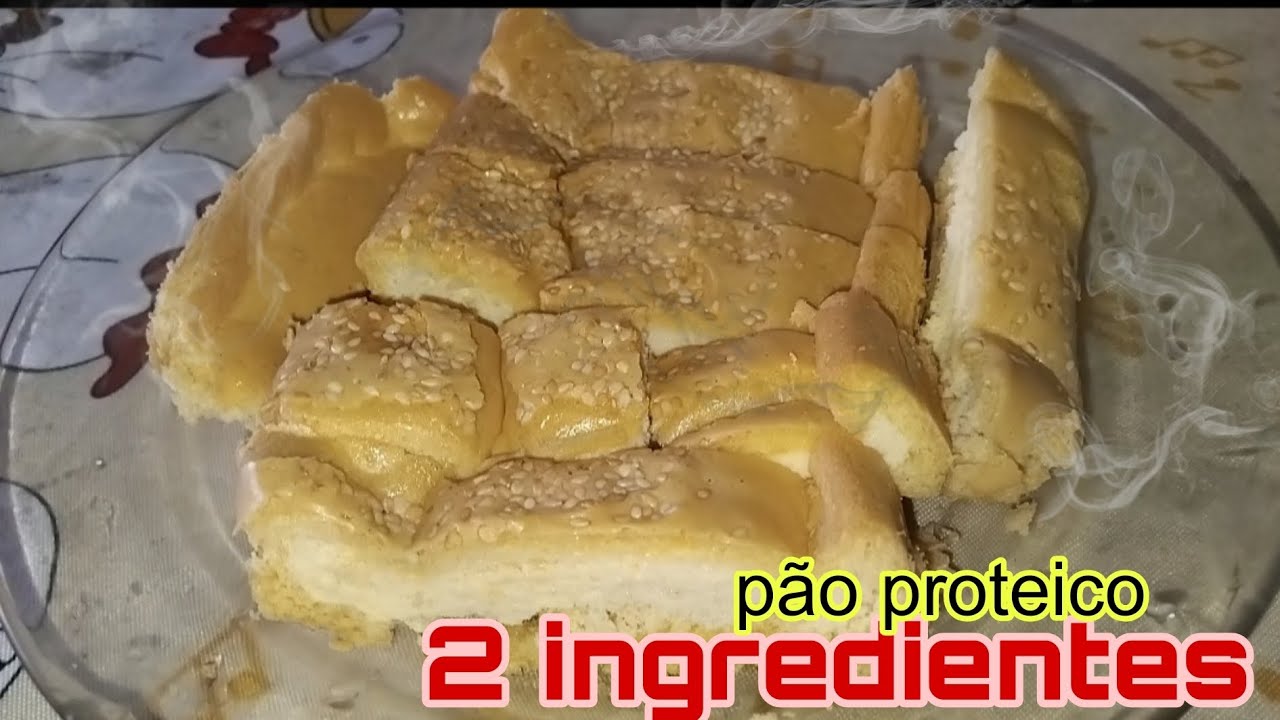 PÃOZINHO DE GEMA | 2 INGREDIENTES #pãozinho #receitasfitness 