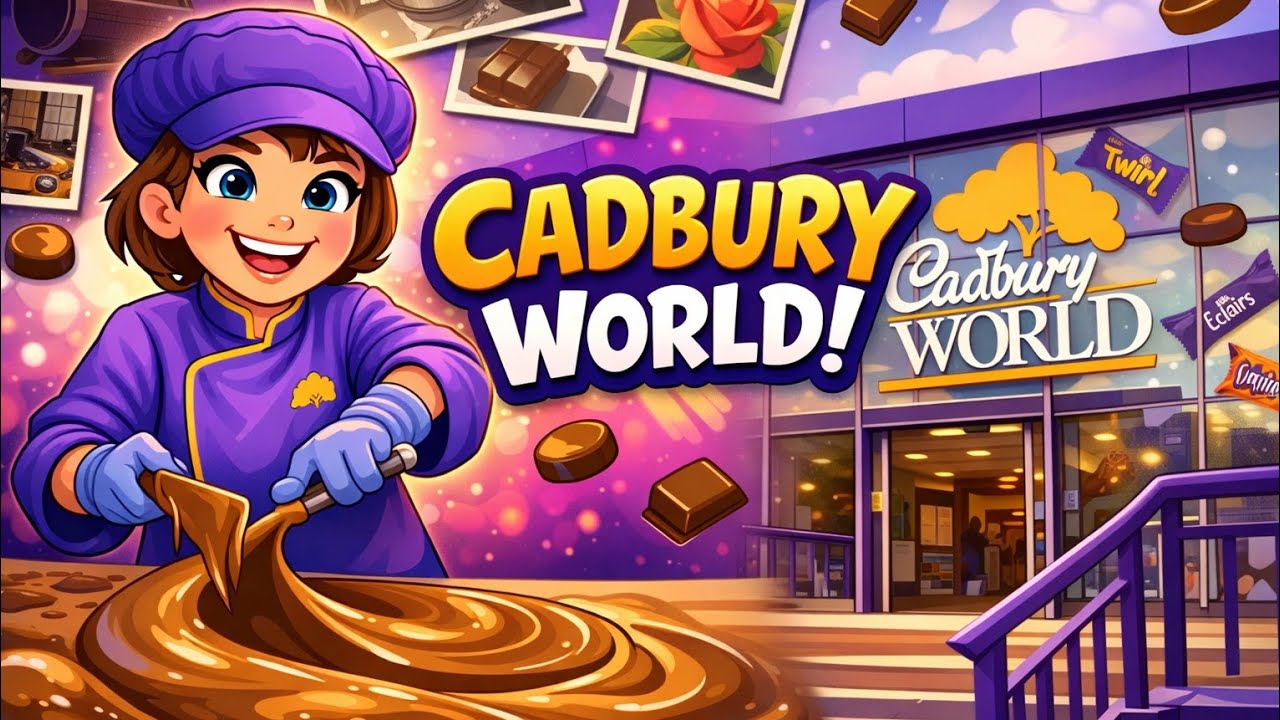 Cadbury World in 4 Minutes | Is It Worth Visiting? 🍫 Birmingham Family Day Out