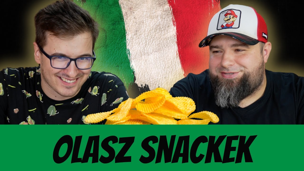 🤌 🇮🇹 OLASZ SNACKEK K&oacute;stol&aacute;s a SALLAI M&Aacute;RKKAL!