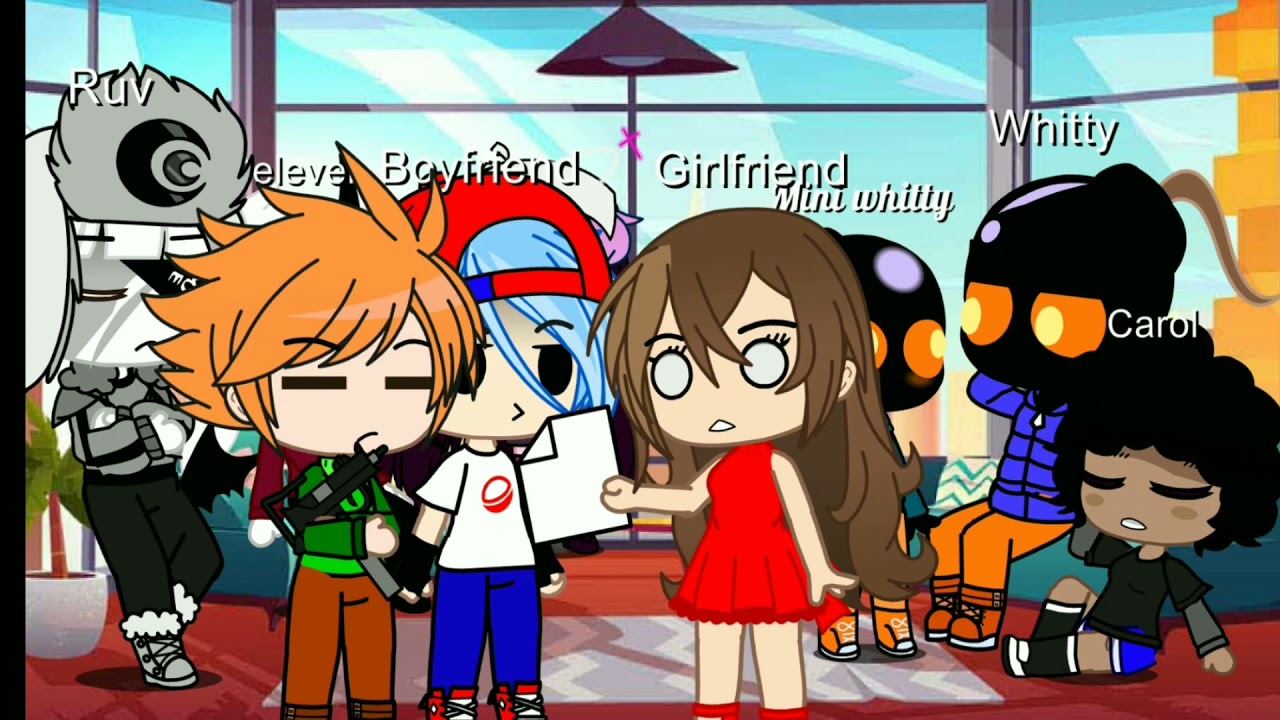 If Friday night Funkin' meet Karen/Gachaclub/Fnfgacha!💕