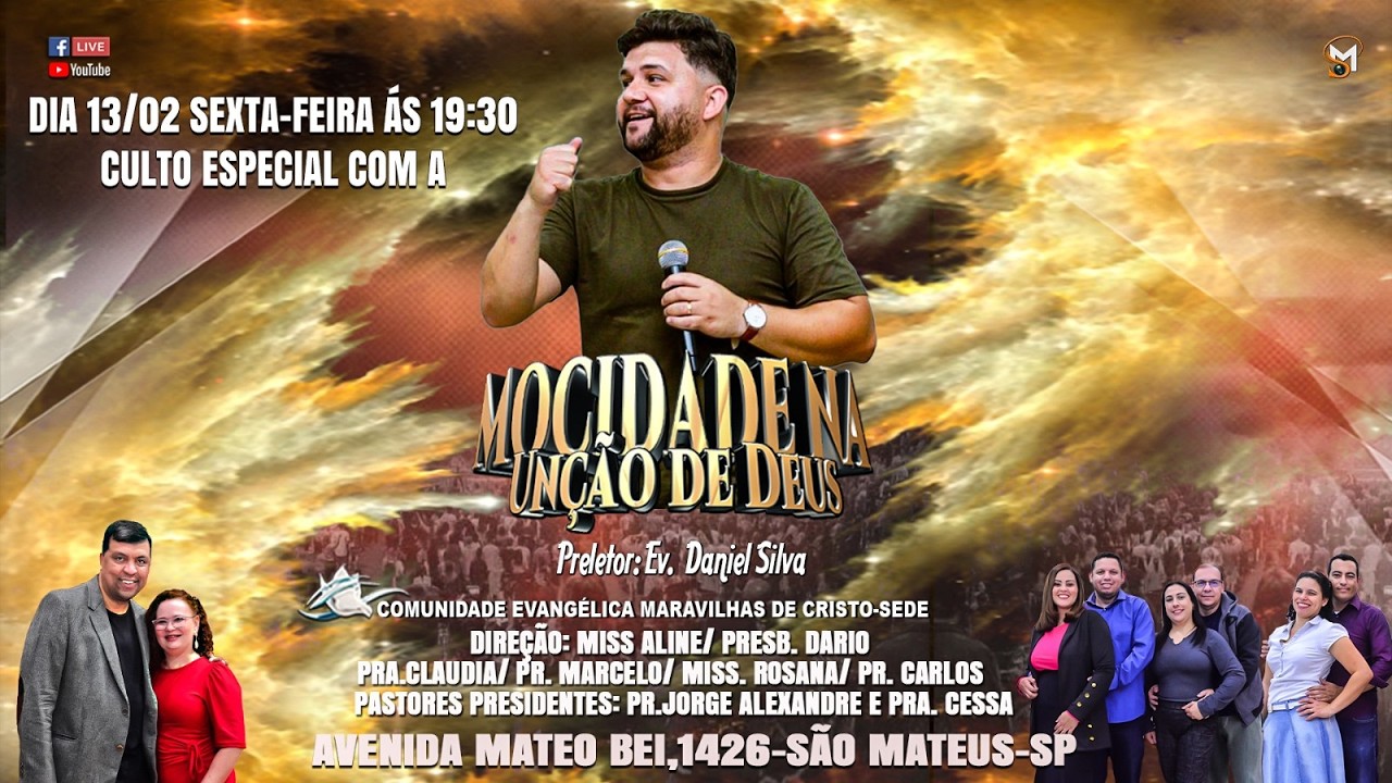 Evangelista Daniel Silva - Daniel 1:8-9 - 13/02/2026