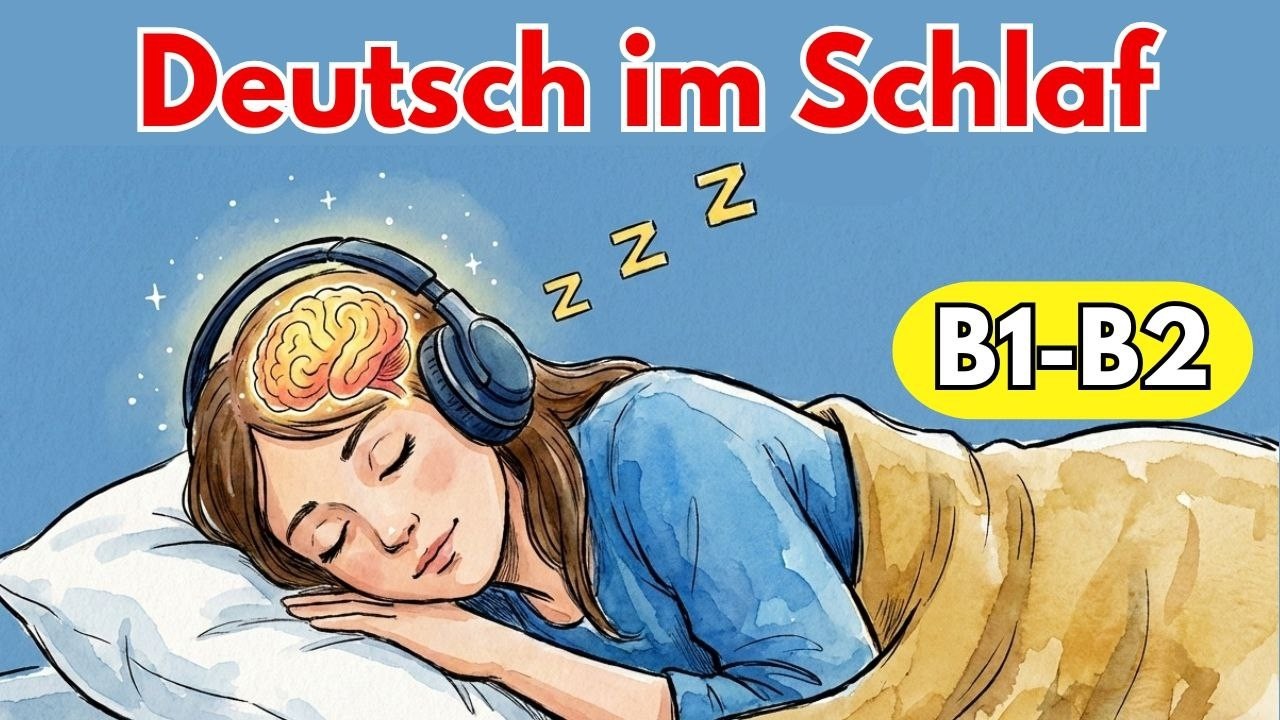 Deutsch lernen im Schlaf 😴 | Kann man wirklich im Schlaf Deutsch lernen?