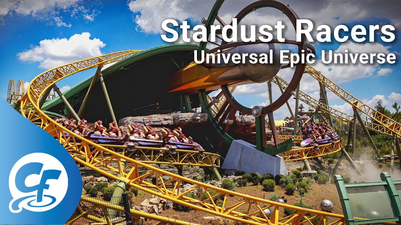 Stardust Racers off-ride B-Roll Universal Epic Universe