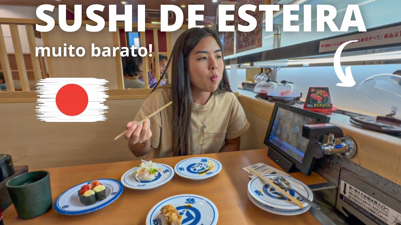 O VERDADEIRO SUSHI DO JAPÃO É ASSIM! | Restaurante tradicional de sushi no Japão, quanto custa?