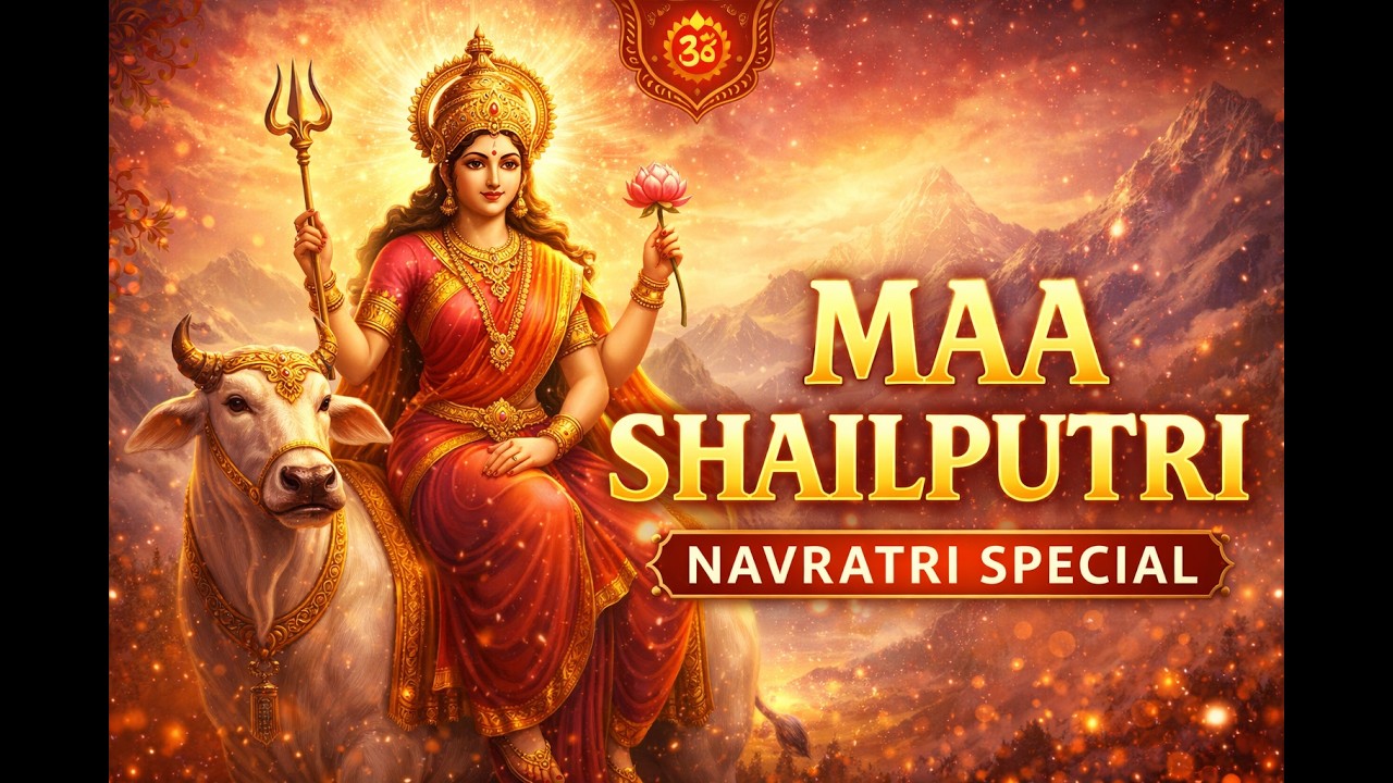 Maa Shailputri | Navratri Day 1 | Divine Blessings ✨ Shakti Form |  Devotional | Divine Soundscape