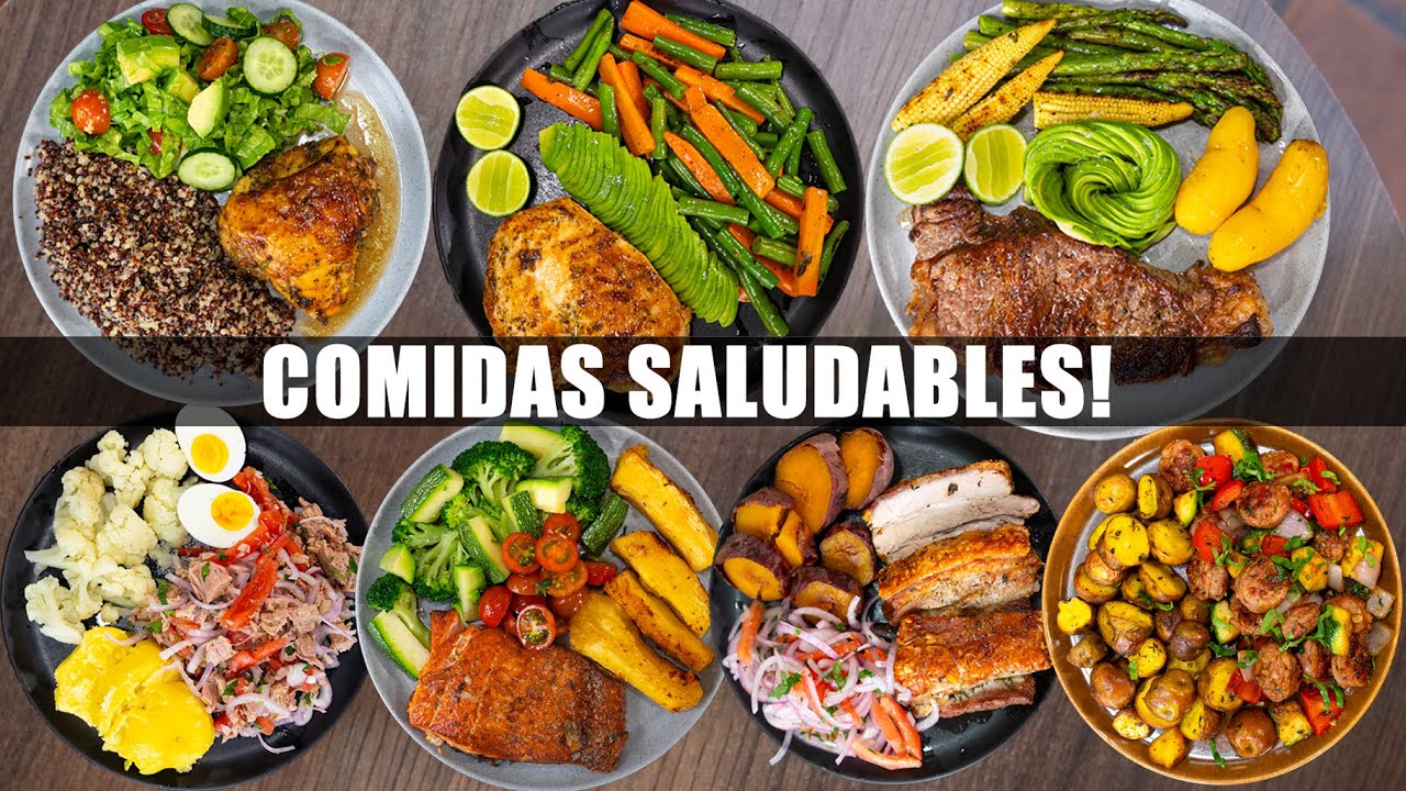 RECETAS SALUDABLES, 7 comidas fácil y ricos para hacer en casa | Abelca