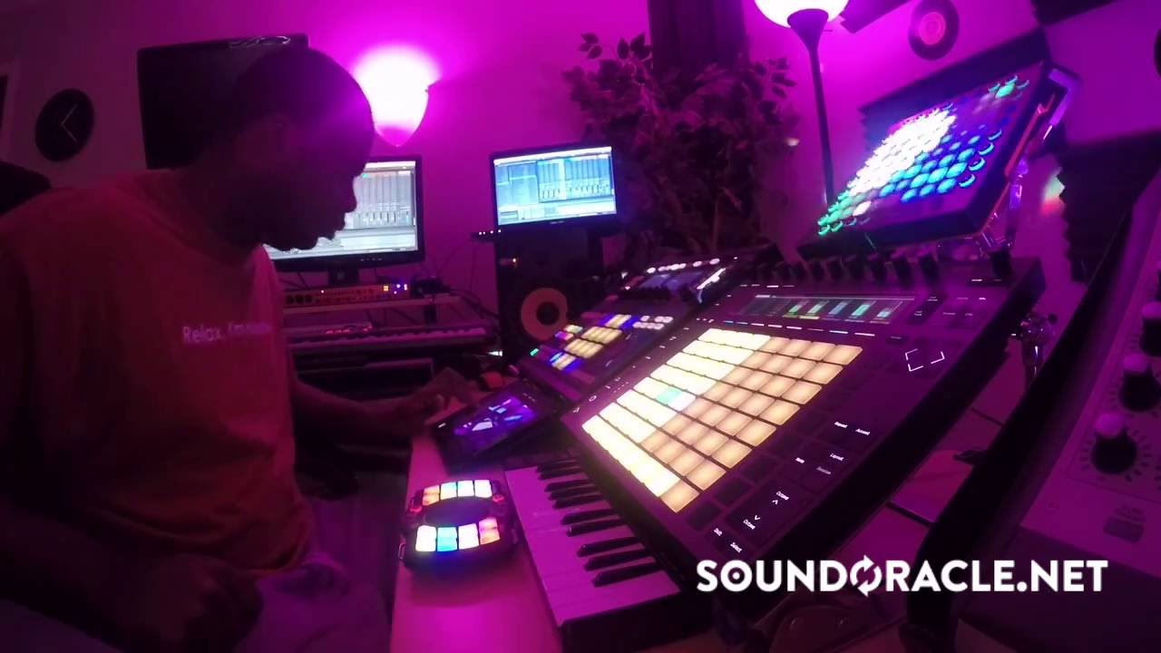 SoundOracle - Beat Making Video (The Oracle Pack Vol 3 drum kit, Ableton Push 2, and other sorcery)