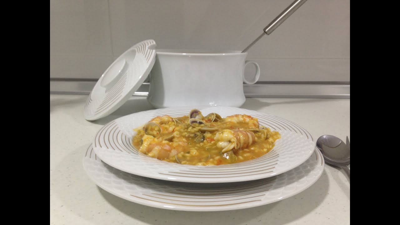 Arroz caldoso de marisco, Monsieur Cuisine SIlverCrest Lidl