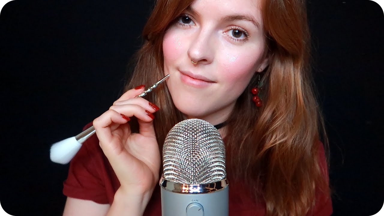 ASMR TAK~TUC~SK~TICO ♥️ Camera Touching, Stippling, Brushing (BLUE YETI)