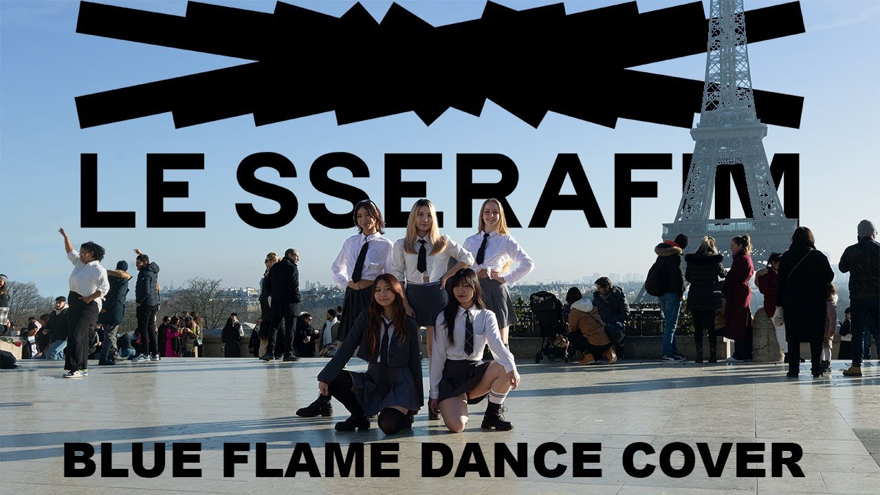 [KPOP IN PUBLIC] LE SSERAFIM - BLUE FLAME dance cover