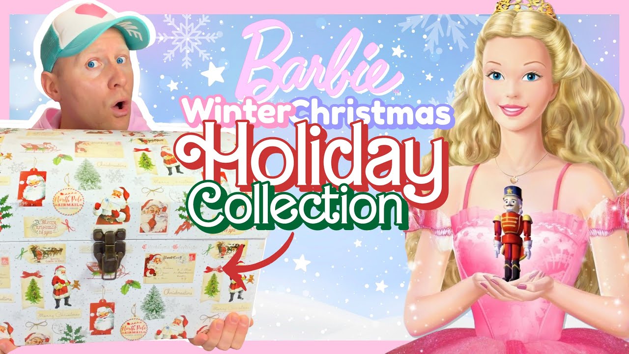 My Winter / Christmas HOLIDAY Barbie Doll Collection!