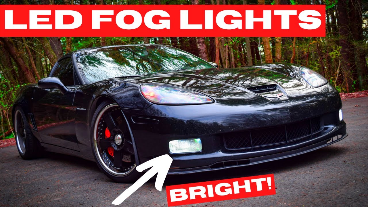 C6 Corvette BRIGHT LED Fog Light Upgrade! | DriveHub