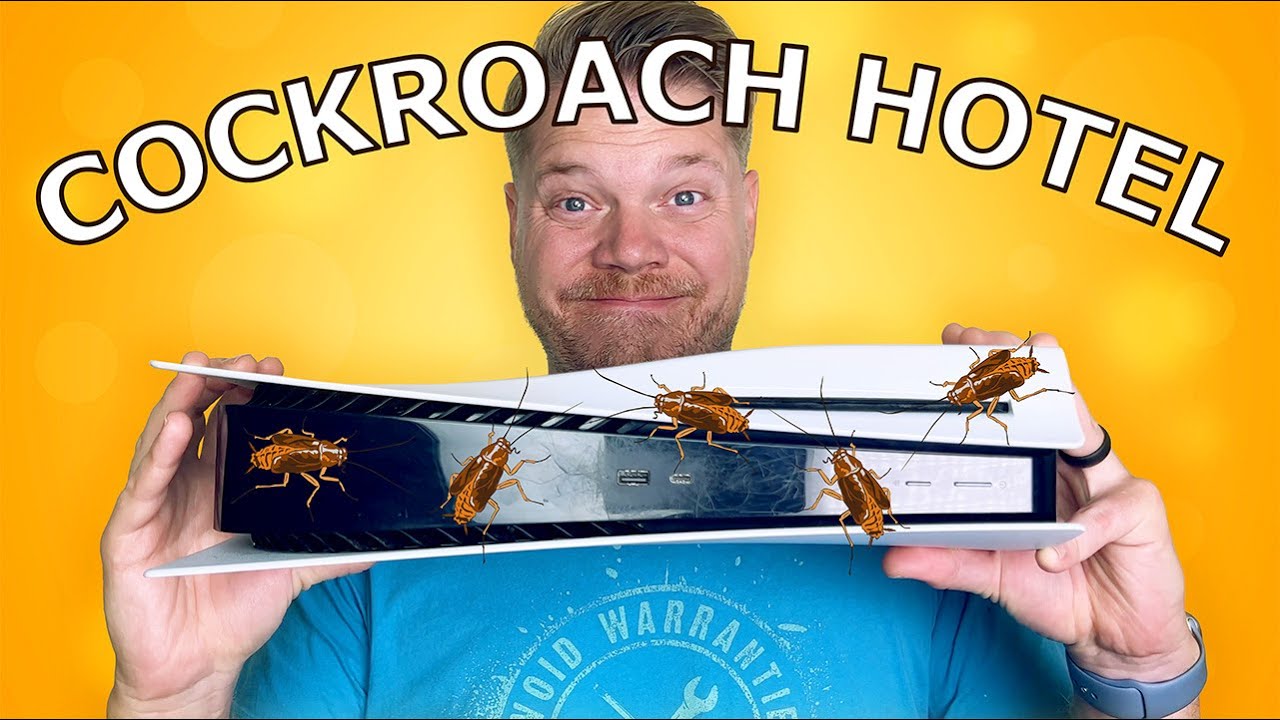 DISGUSTING Bug Infested PS5 - Let’s Clean It!