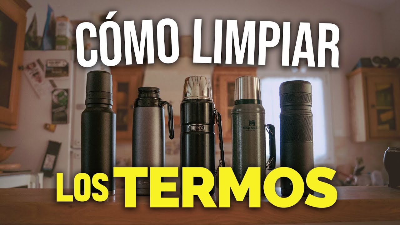 CÓMO LIMPIAR LOS TERMOS