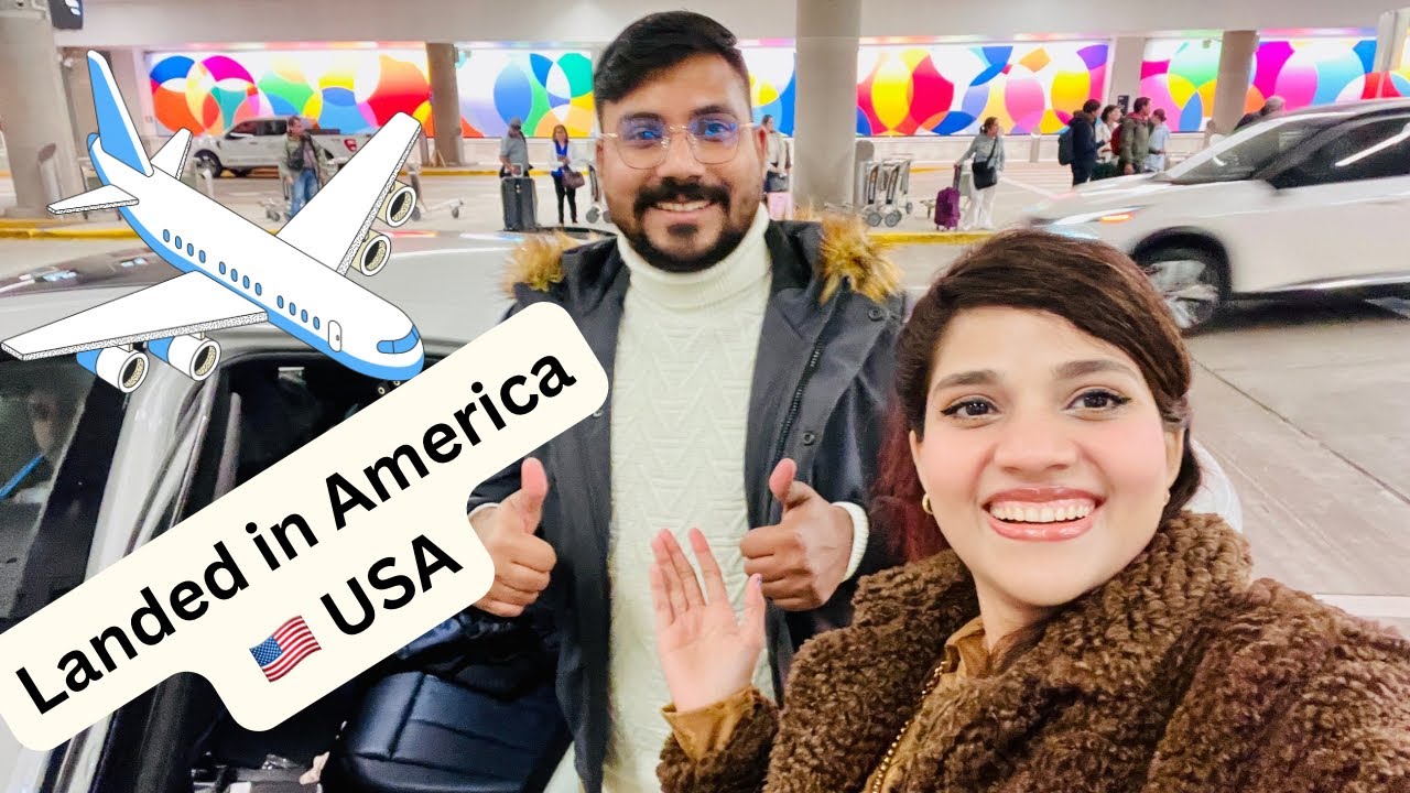 Landed in United statusof America USA 🇺🇸 
