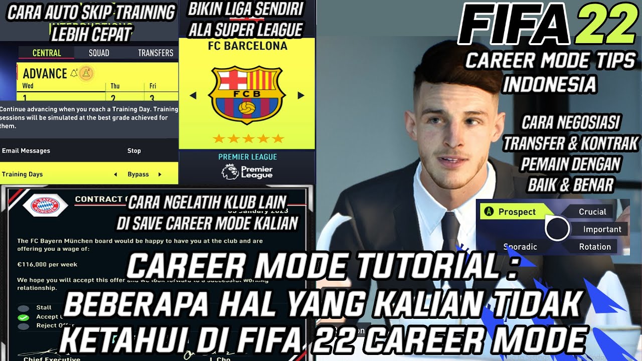 Beberapa Hal Yang Tidak Kalian Ketahui Di Career Mode Manager - FIFA 22 Career Mode Indonesia