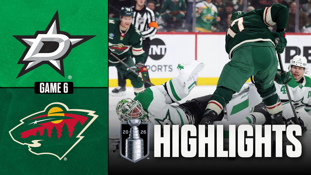 Wild vs. Stars | NHL Playoff Highlights | Game 6 | April 30, 2026