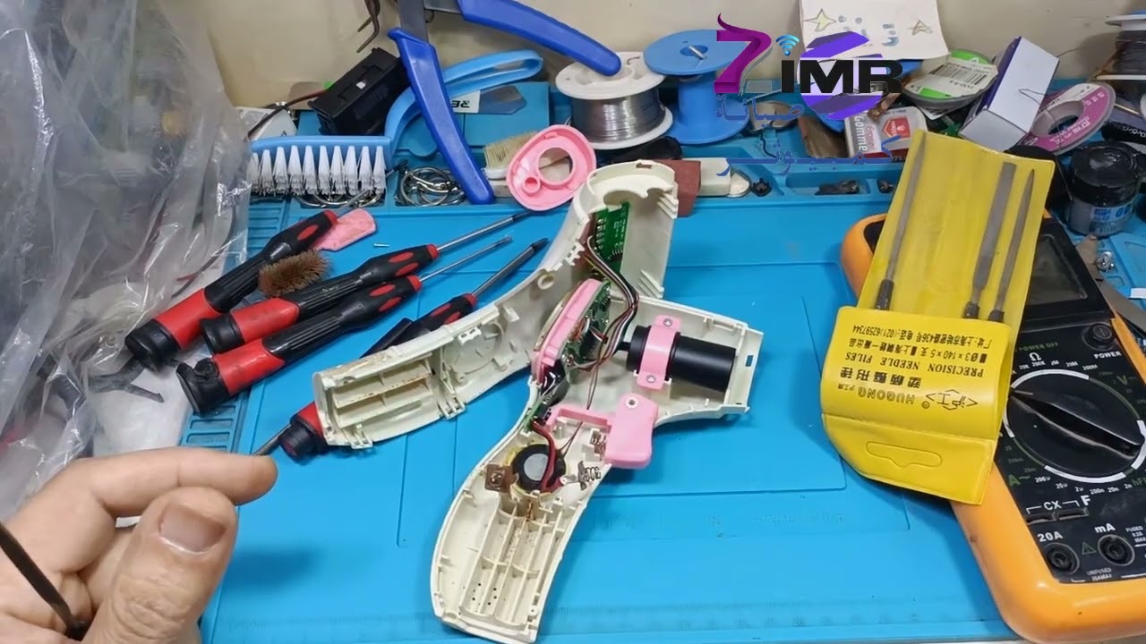 How to repair infra-red thermometer -تصليح مقياس حراري