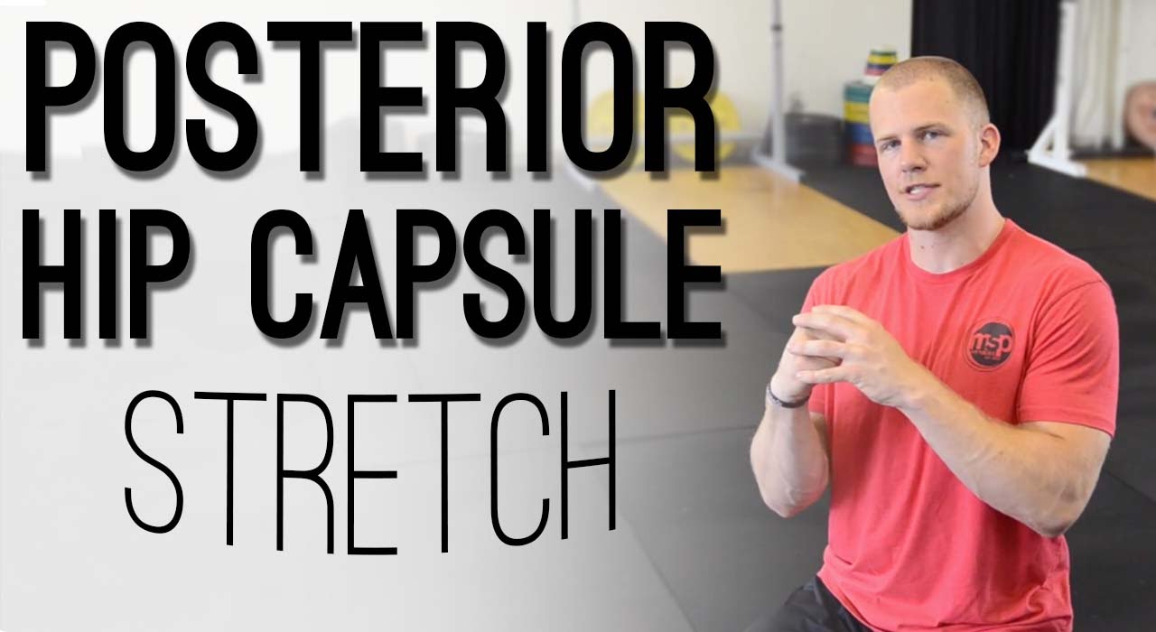 POSTERIOR HIP CAPSULE STRETCH: Hip mobility exercise & drill - MOVEMENT & MOBILITY