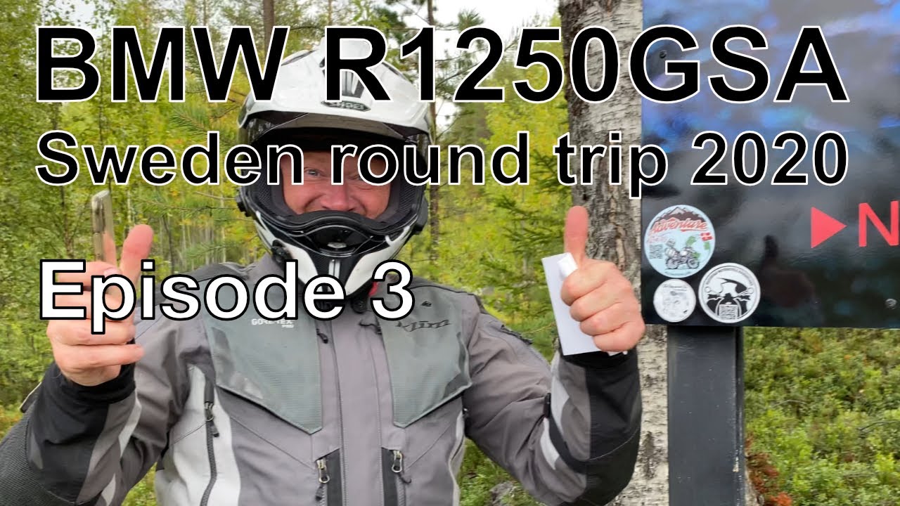 BMW R1250GSA: Sweden 2020, Episode 3