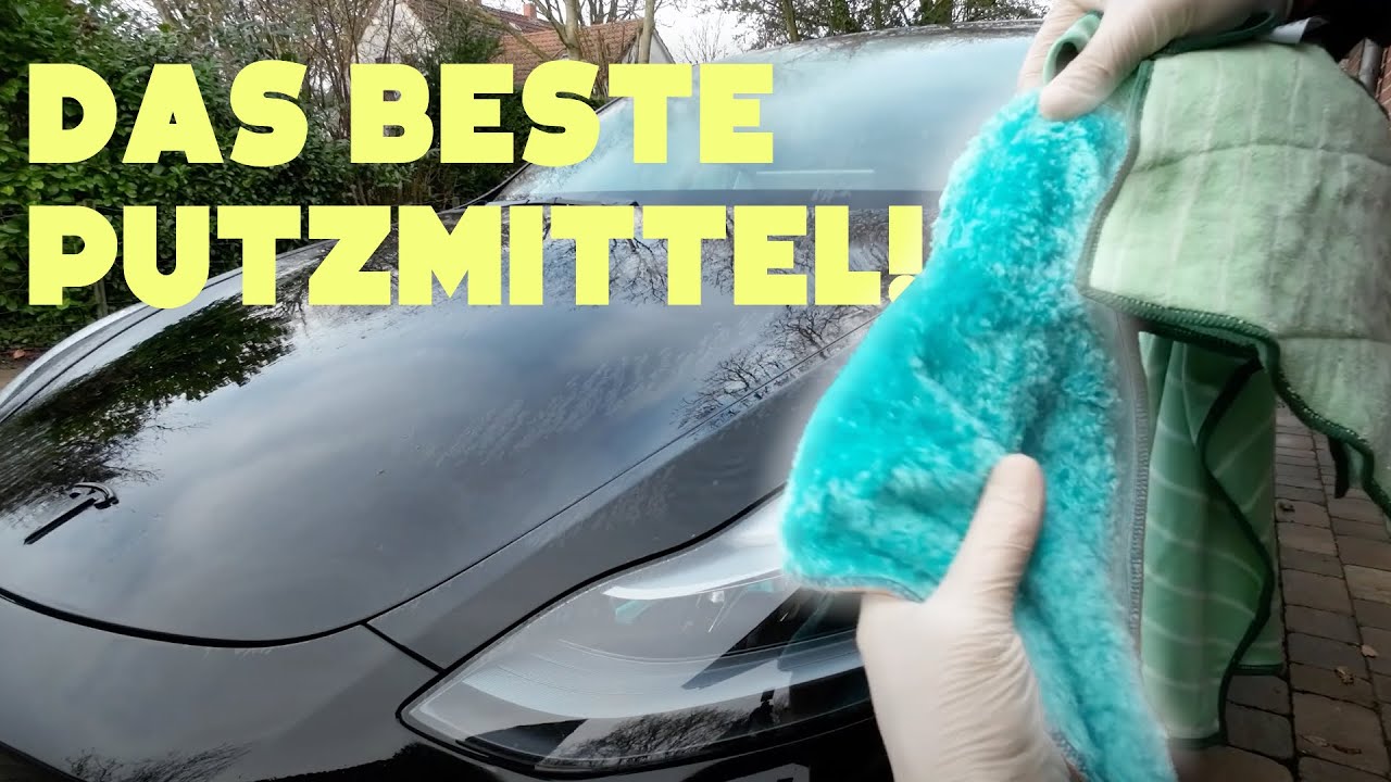 Tesla Model Y - das BESTE Mittel zum AUTOWASCHEN