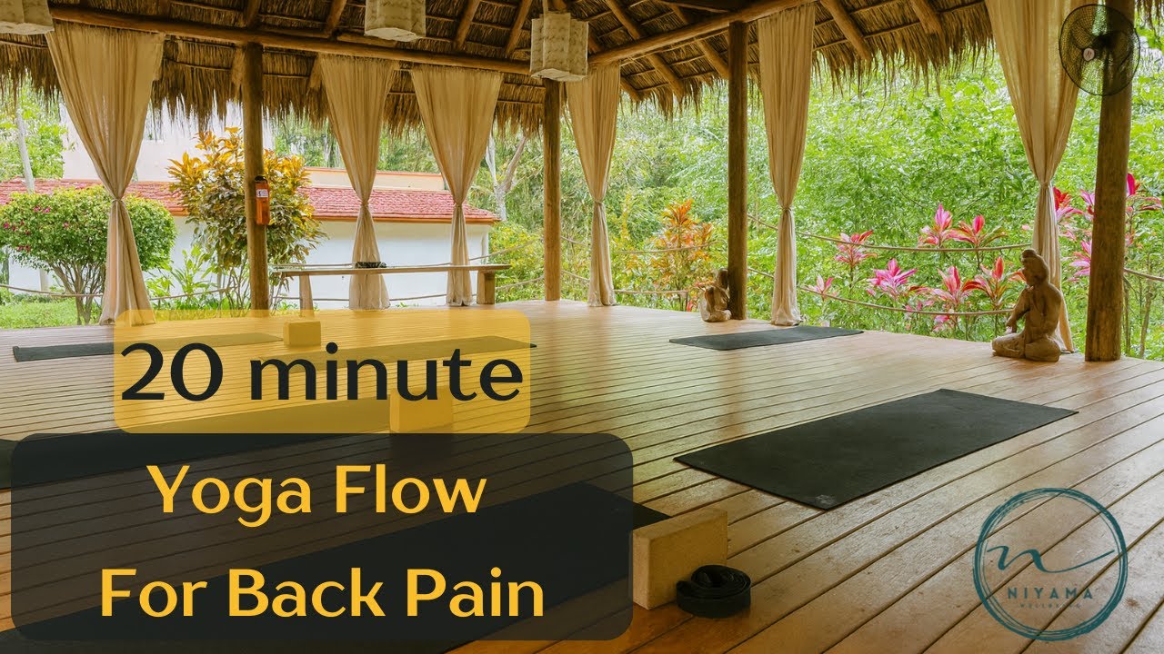 Yoga To Ease Back Pain | Gentle Flow For Tension Release