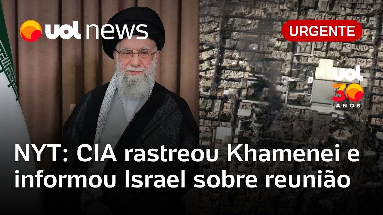 CIA rastreou Khamenei e informou Israel sobre reunião de cúpula do Irã, diz NYT