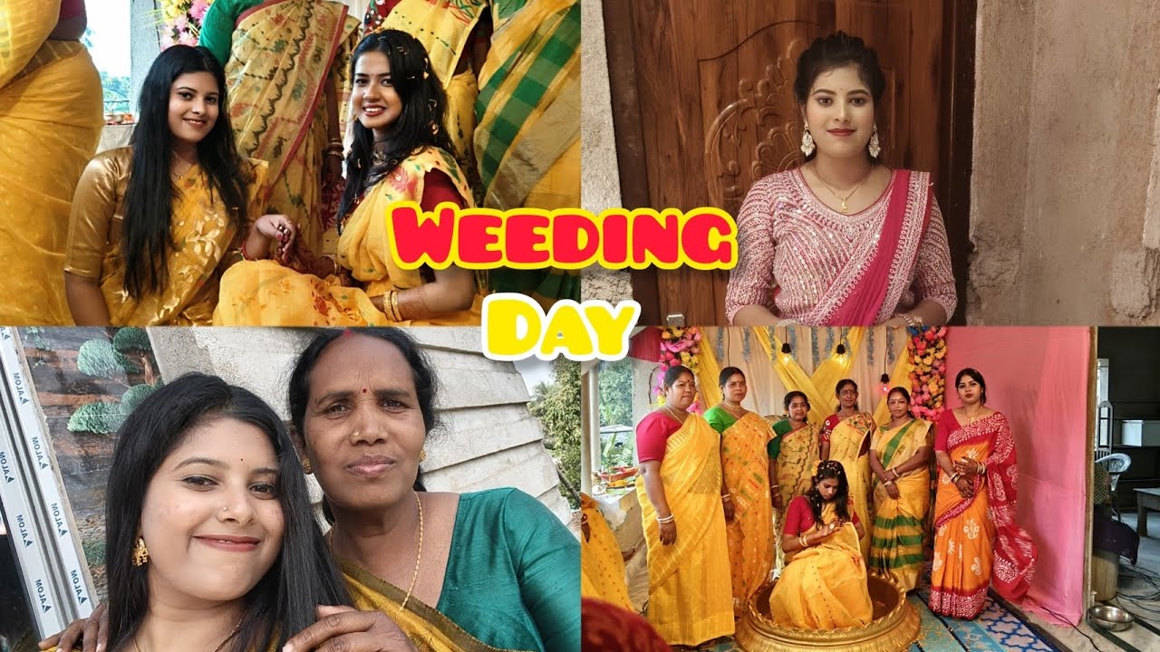 সায়ন্তিকার বিয়েতে 🍁❣️🌸🌼