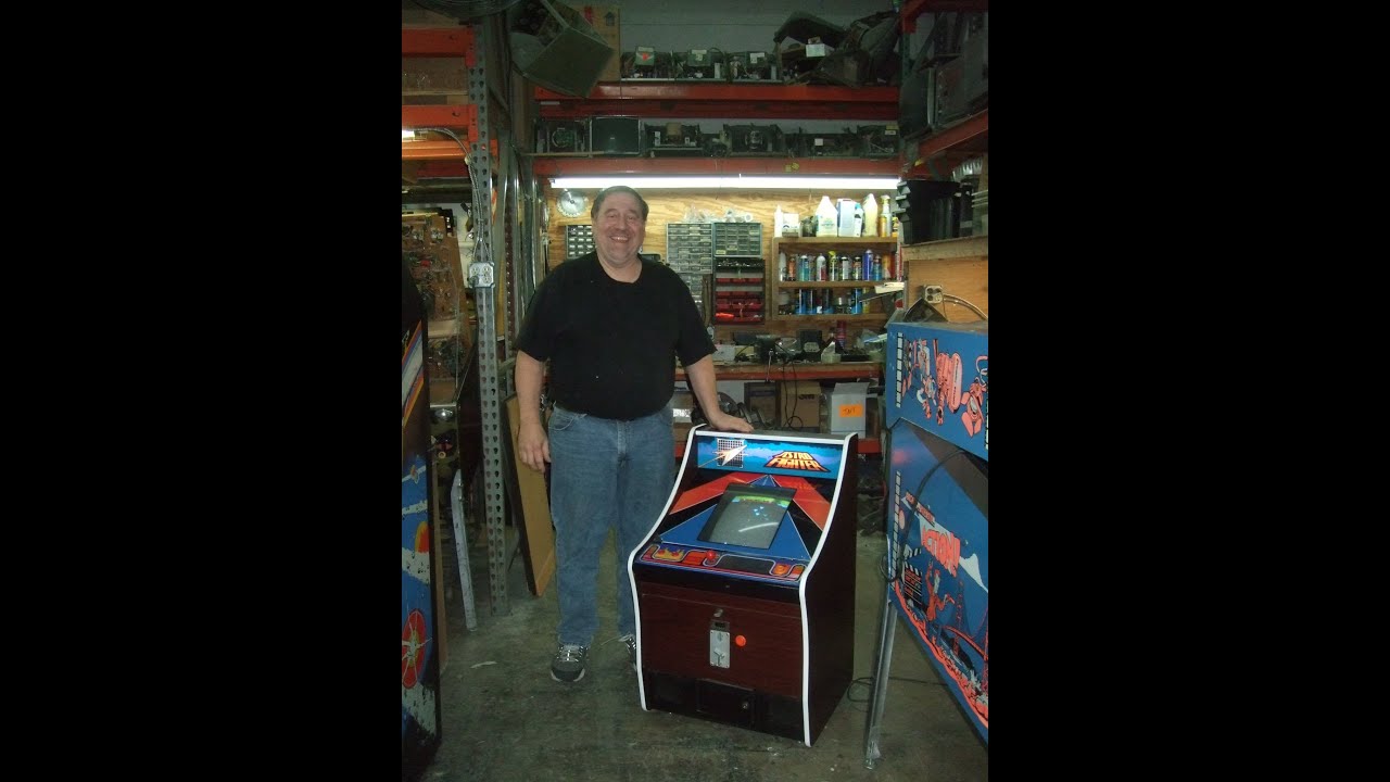 #417 Sega Gremlin ASTRO FIGHTER Arcade Video Game SUPER MINI Cabinet! TNT Amusements