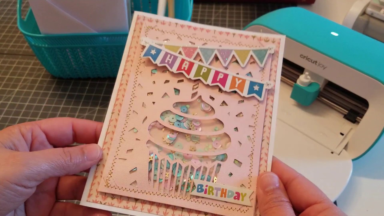 SHAKER CARD TUTORIAL with no acetate