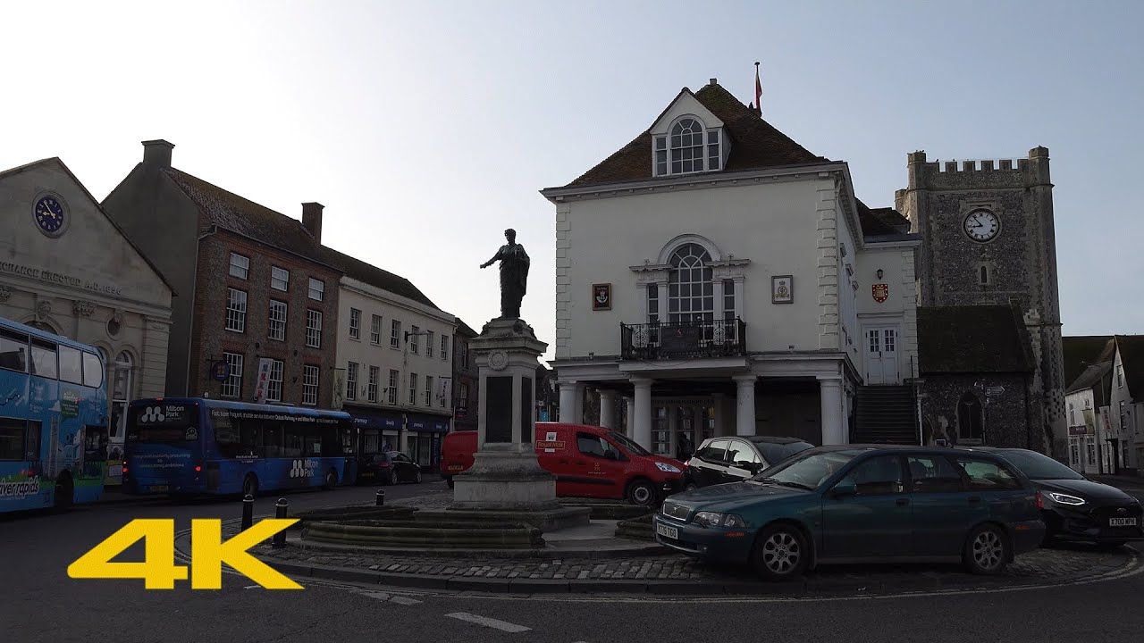 Wallingford Walk: Town Centre & Castle【4K】