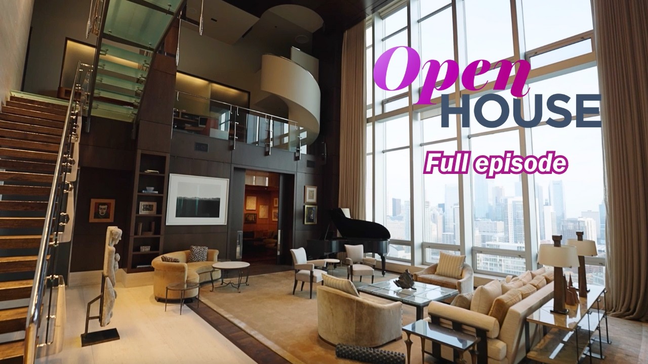 HOME TOURS: Luxury Chicago Condos with History, Style & Sky-High Views | Open House TV