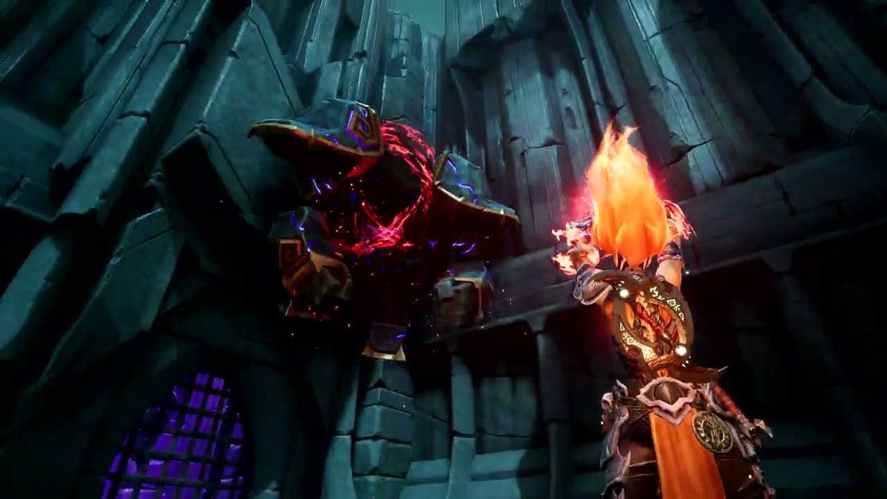 Darksiders 3 -  Void DLC - Roararkk - Force Wing Boss Fight