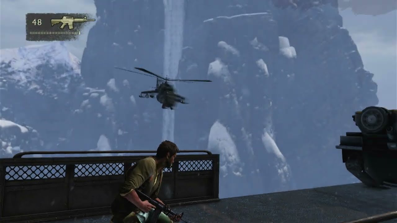 UNCHARTED 2; CAOS Y TENSION EN LA NIEVE #6