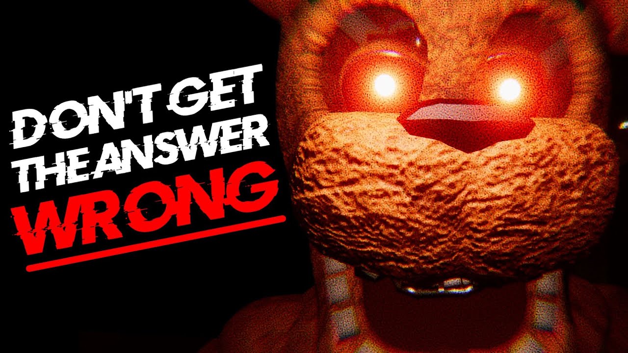 ANSWER FREDDY'S QUESTIONS in this FNAF FREEROAM...