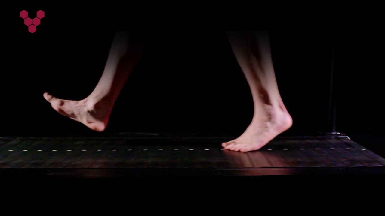 Anatomical barefoot walking points