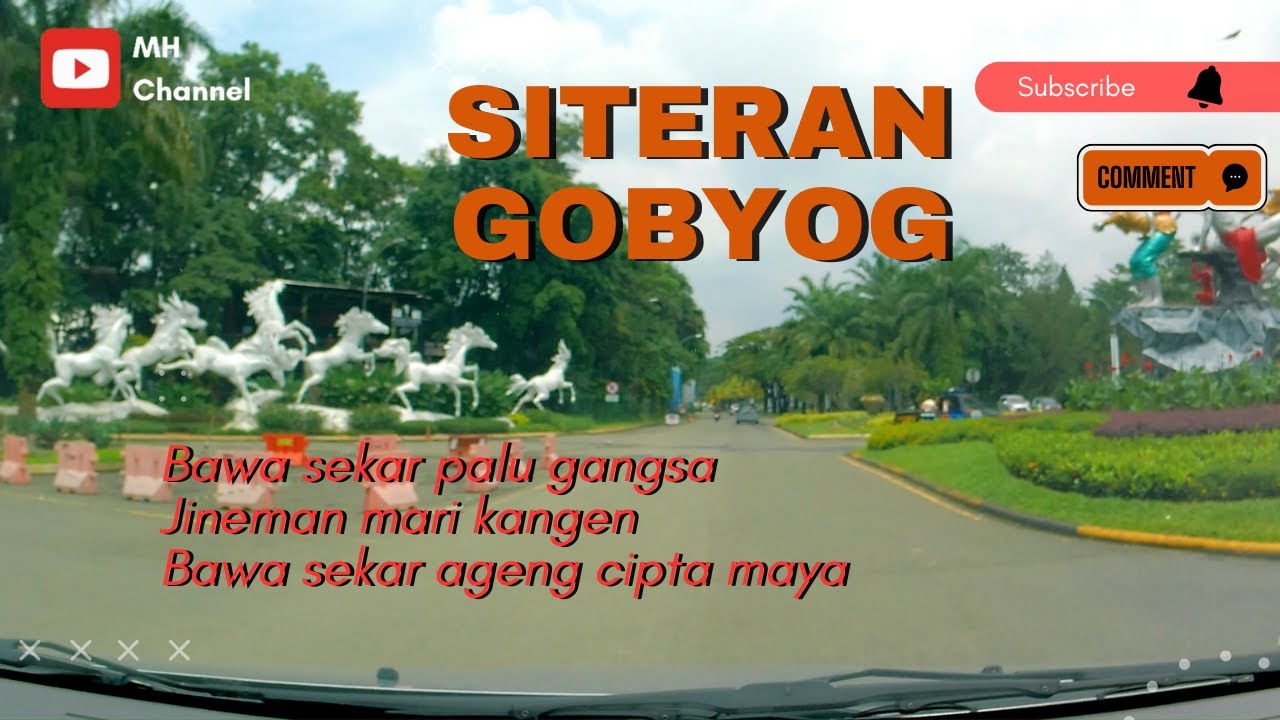 SITERAN GOBYOG, GENDING JAWA NGUDI RARAS