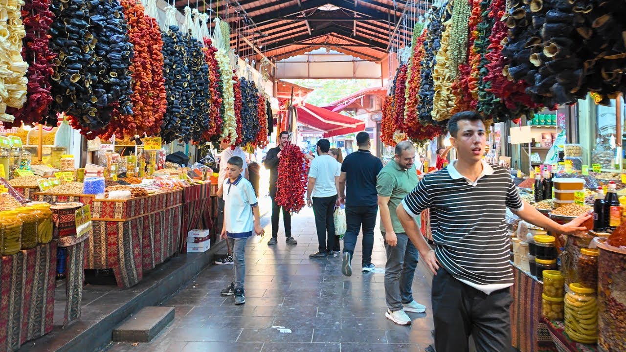 Gaziantep, Turkey 🇹🇷 Spice Bazaar & Food Capital | 4K Walking Tour