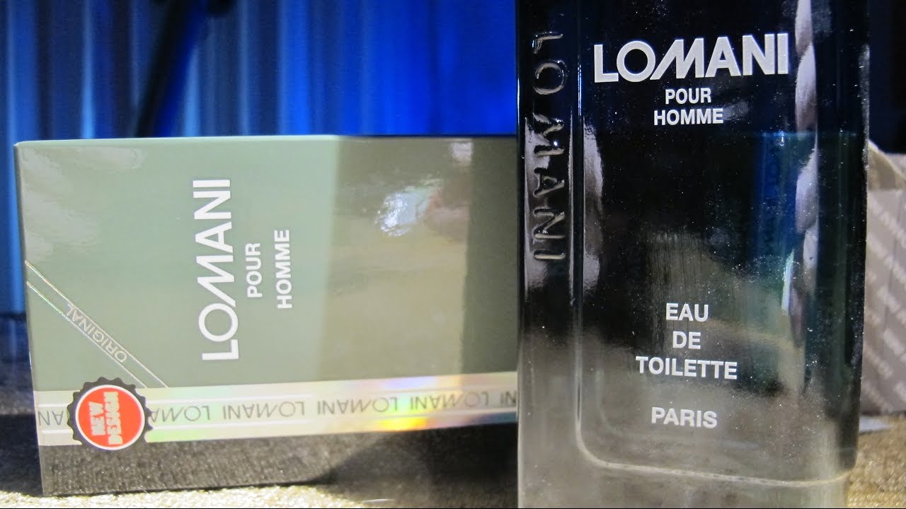 LOMANI POUR HOMME #Unboxing For MEN #NEW DESIGN / обзор аромата